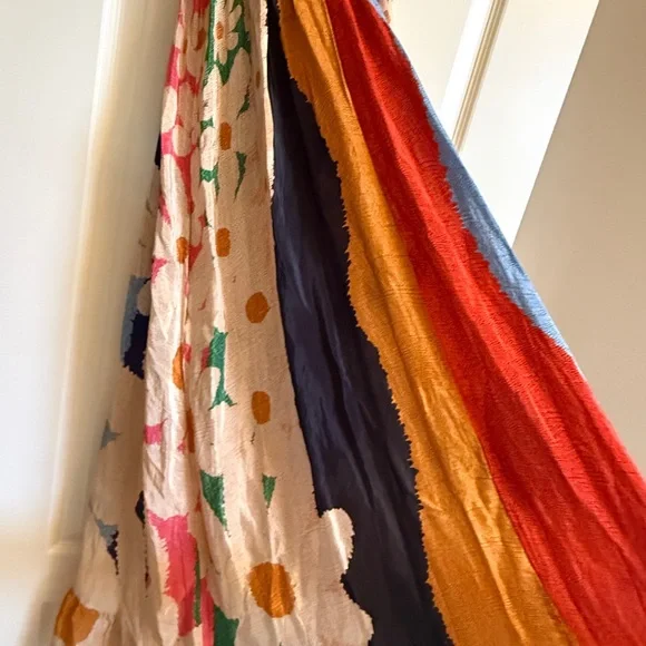 Rio Colorful Striped Floral Dress - Picture 4 of 9